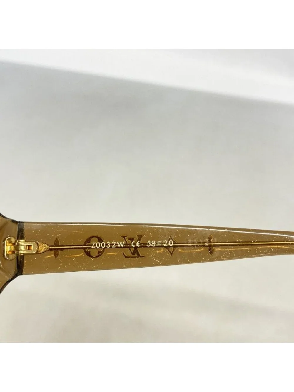Louis Vuitton Sunglasses Obsession Ron Brown Gold Eyewear